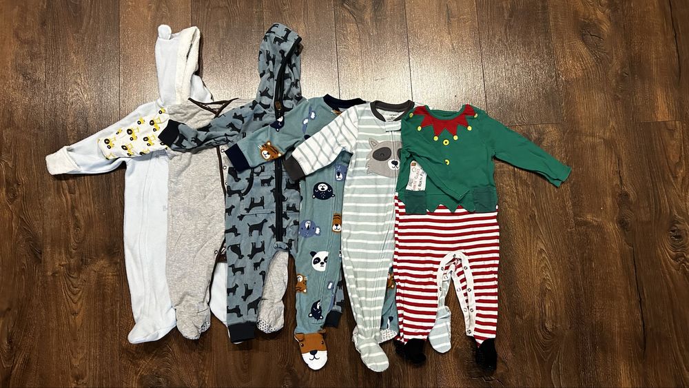 Флісові чоловічки (сліпи); Бодіки, все на 12 місяців