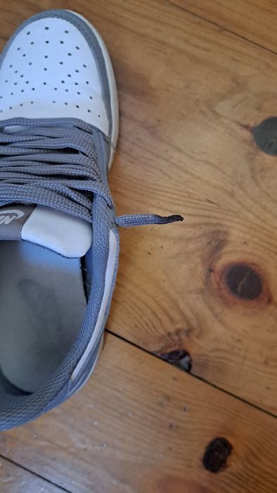 Nike Dunk Low Cinza/Branco –  Usados