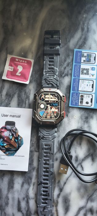 Smartwatch com Barómetro