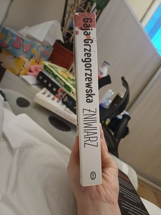 Książka kryminał/thriller, Gaja Grzegorzewska "Żniwiarz"