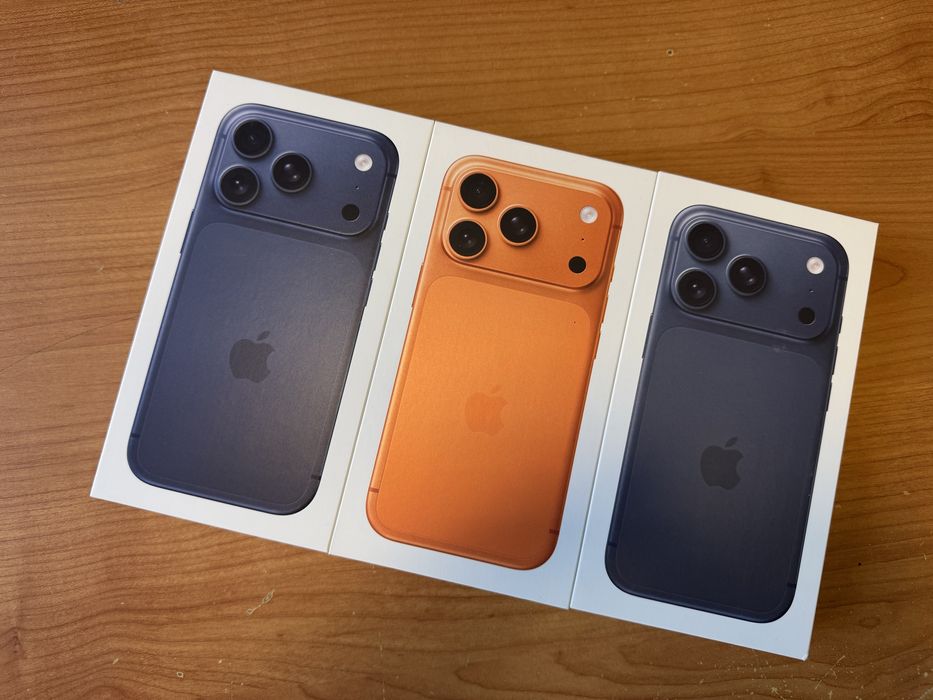 iPhone 17 PRO 256GB Silver, Deep Blue, Cosmic Orange z PL GW Warszawa.