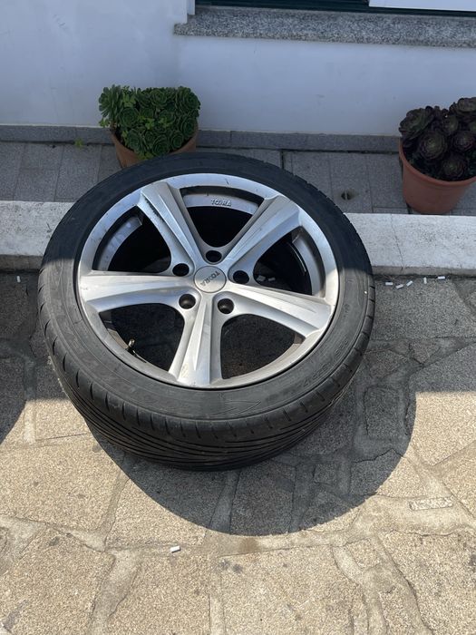 Jantes 18 style 128 5x120 e outra 17 suplente