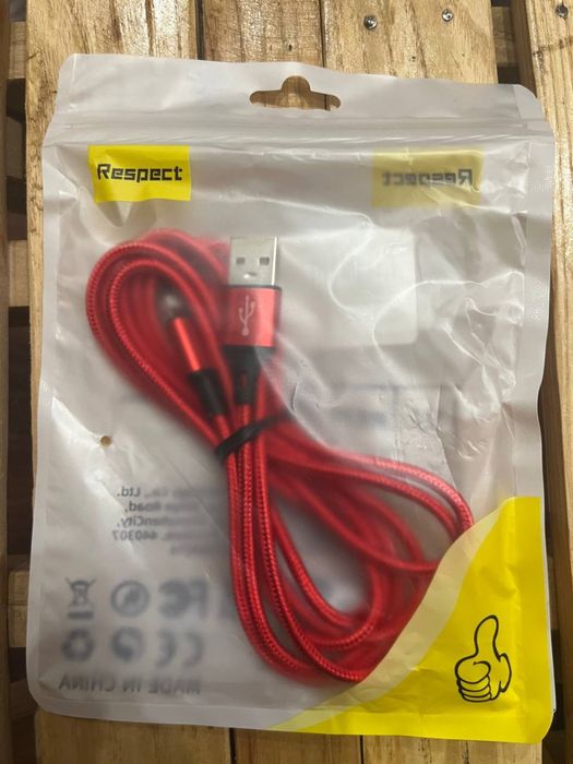 Шнур для швидкого заряджання мобільного телефону