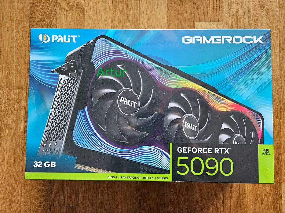 Karta Graficzna Palit RTX 5090 Game Rock 32 GB nówka