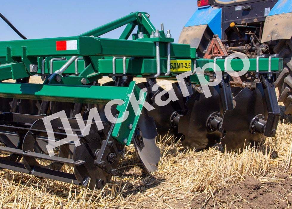 Дисковая борона БДМ 2,5 прицепная (есть с другой шириной захвата)