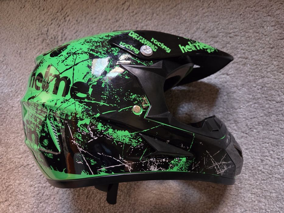 Kask Motocyklowy Cross Enduro MTB,rozmiar:52-59cm