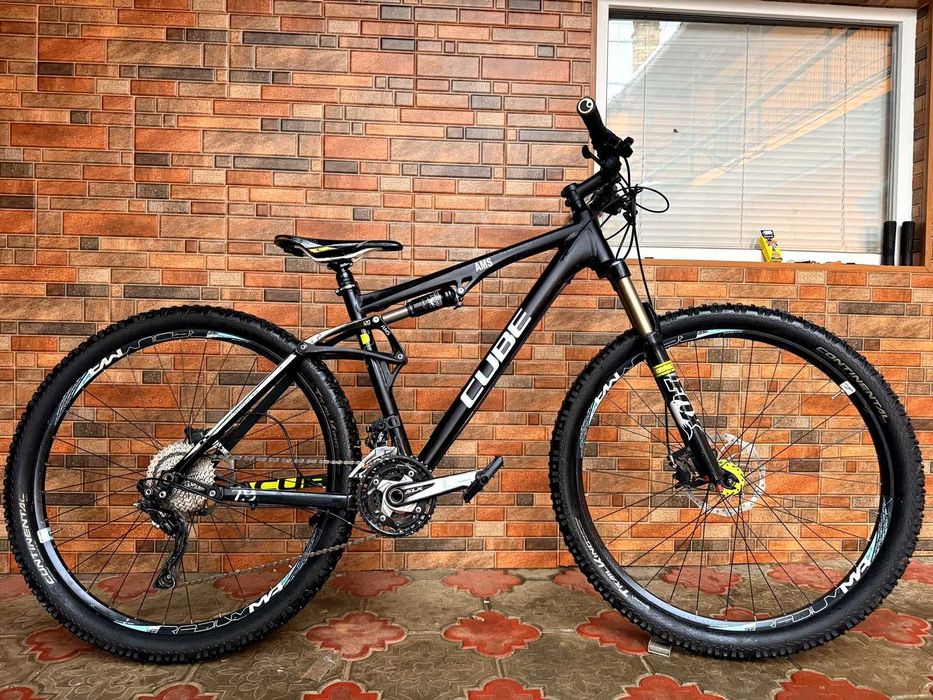 Велосипед CUBE AMS Pro 29"L" Shimano DEORE XT, SLX, FOX 130 mm