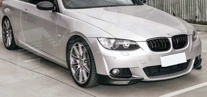 Splitterki Zderzaka Flapsy BMW E92 E93 CZARNY POŁYSK / CARBON