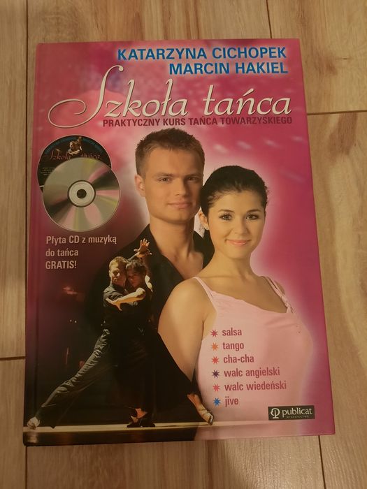 Książka szkoła tańca Katarzyny Cichopek i Marcina Hakel