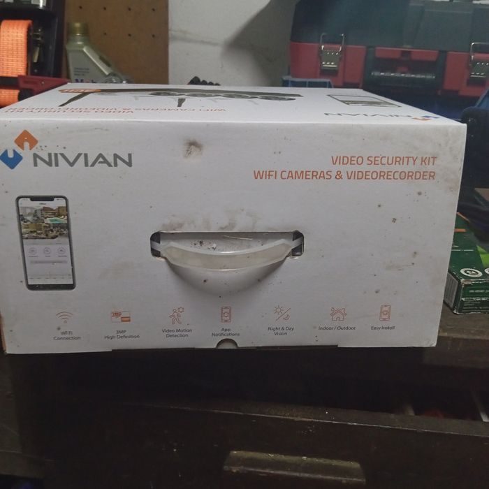Kit de videovigilância