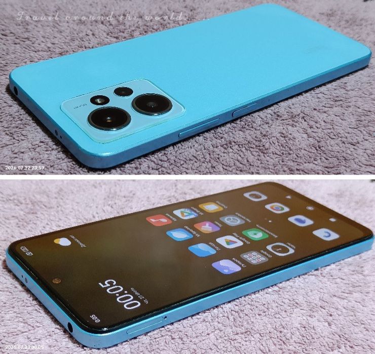 Redmi Note 12 | NFC | 4+4/64GB | Ice Blue  | Amoled | 120 Hz