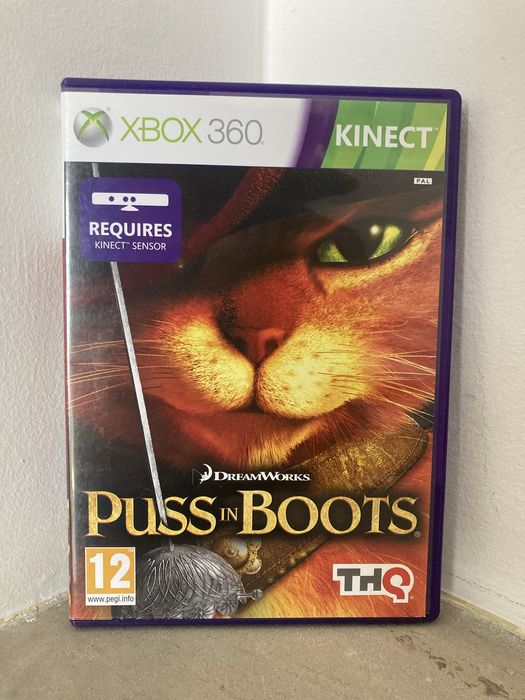 Gato das Botas XBox 360 Kinnect Puss in boots