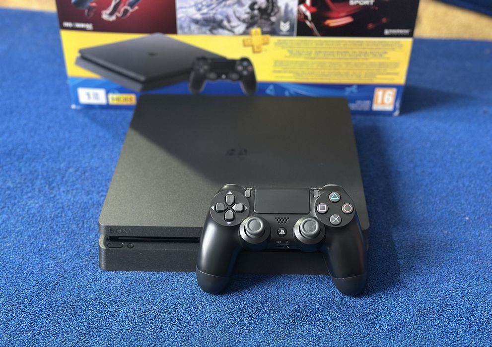 Sony Playstation 4 slim 1TB + ігри