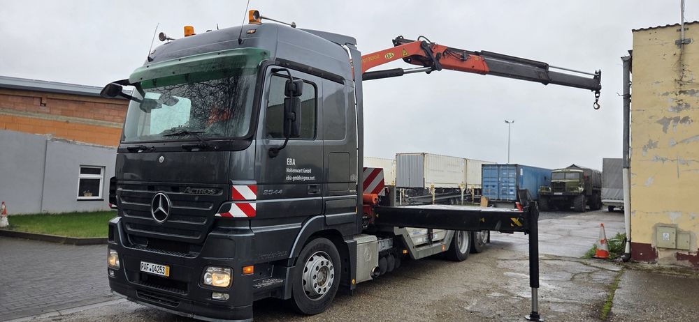 Mercedes Benz Actros 2544 pomoc drogowa hds palfinger  PK13002A