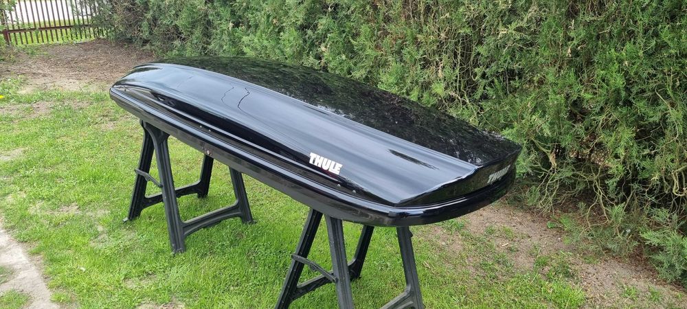 Box dachowy Thule Spirit 820 czarny połysk ładny