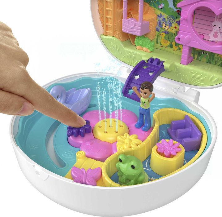 Polly Pocket Ogród króliczka Lalki Zestaw