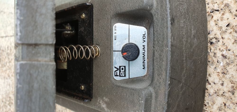 Roland FV 20 Pedal case guitarra made Japão Japan vintage