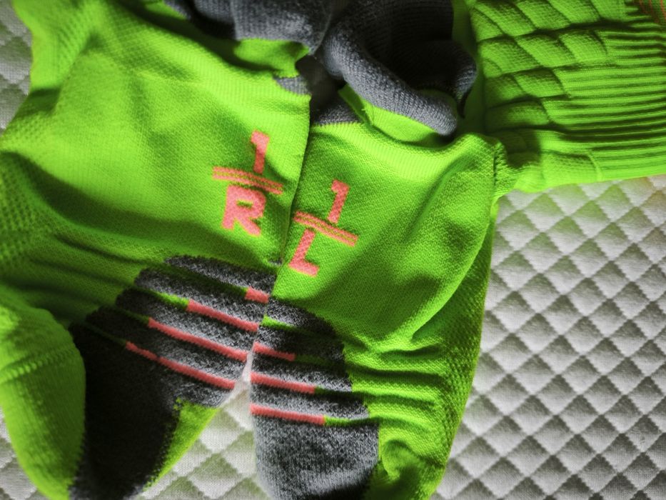 Nike Hypervenom skarpety dziecięce 1 junior piłkarskie zielone