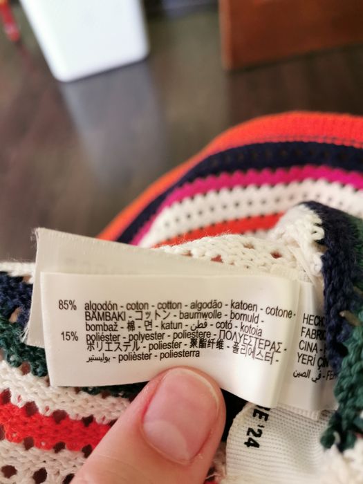 В'язана панама кроше Zara, стан нової