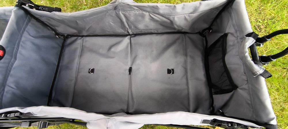 Wózek transportowo-plażowy marki FUXTEC. Oryginał