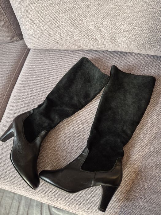 Kozaki skóra naturalna  Caprice