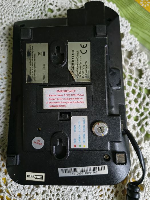 Telefon stacjonarny MaxCom