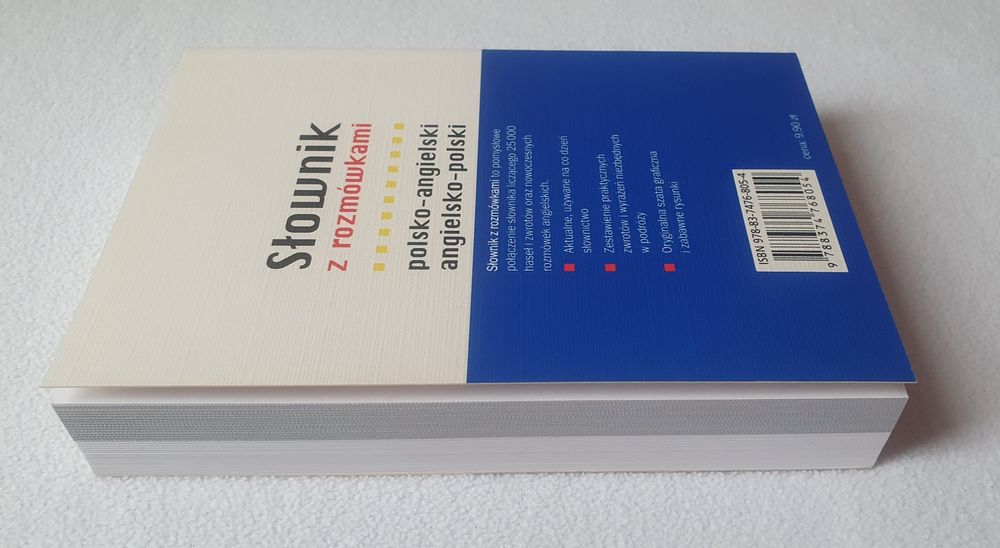 Słownik polsko-angielski, angielsko-polski z rozmówkami