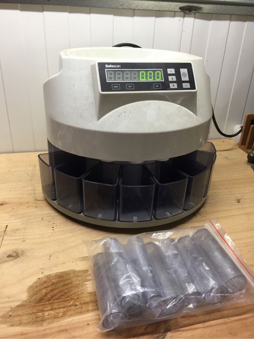 Máquina de Contar e Classificar Moedas — Safescan 1250 (Euro)