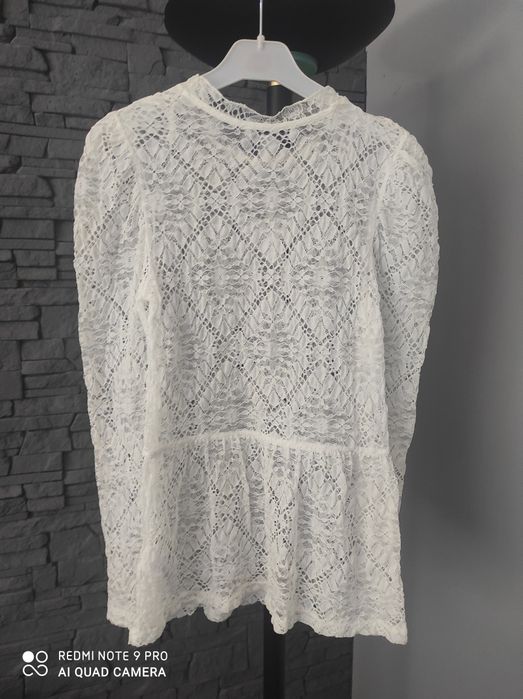 Primark __ nowa bluzka koronkowa z baskinką