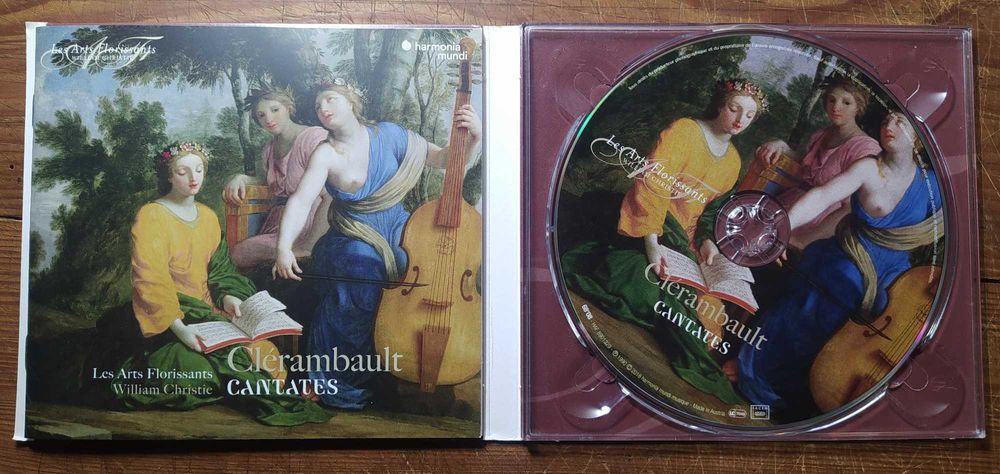 Clérambault - Cantates (Wiliam Christie) CD Harmonia Mundi