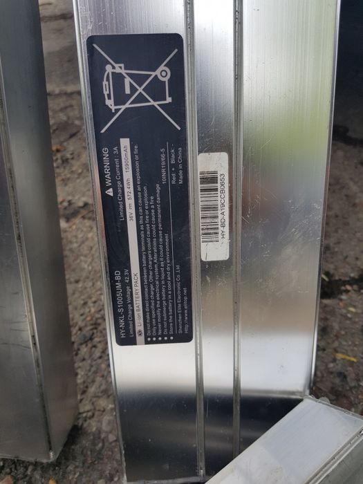 Bateria 36V   16A do hulajnogi i roweru elektrycznego