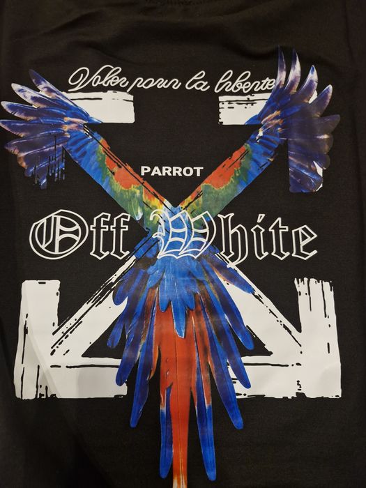 Nowa bluza męska off-white  L xl czarny 2nitkowa bawełna prezent