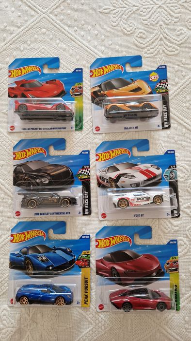 Hotwheels novos de varios anos