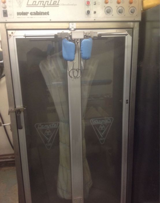 Парова шафа,для фінішної обробки.