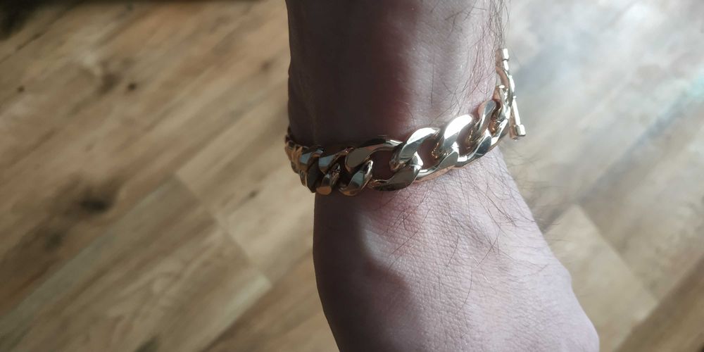 Браслет на руку позолота