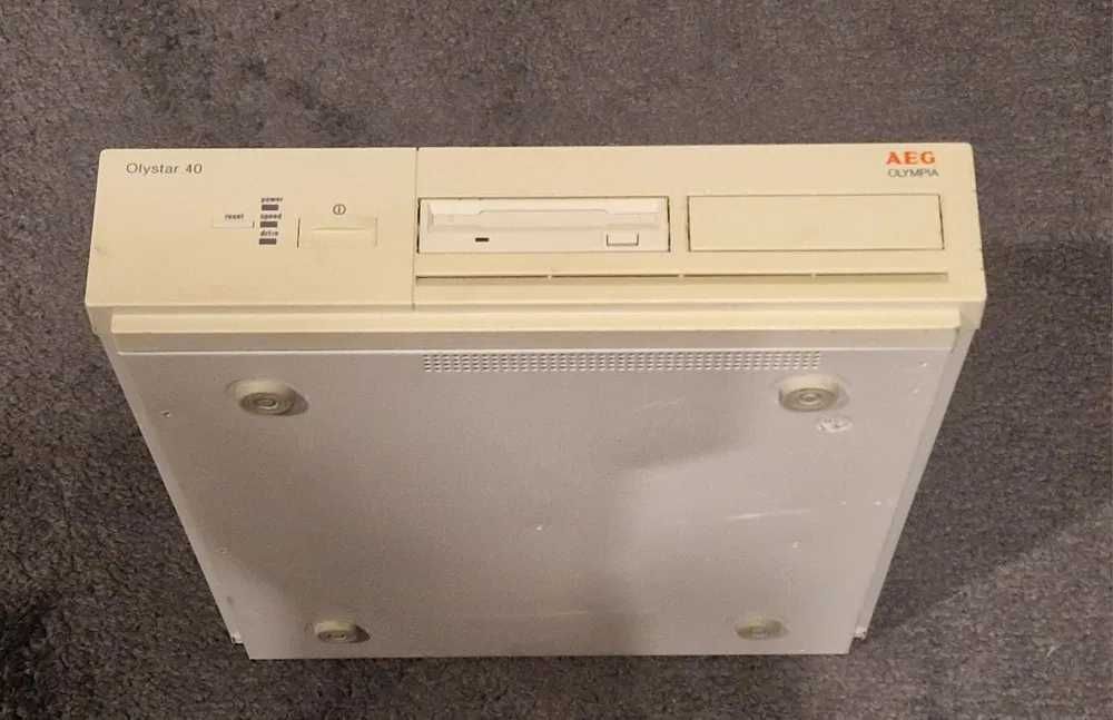 Komputer zabytkowy retro 1990rok 286 dysk 20MB AEG Olympia Olystar 40F