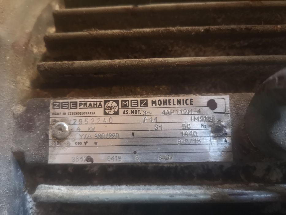 Motoreduktor silnik z przekładnią prerov machinery 4kw