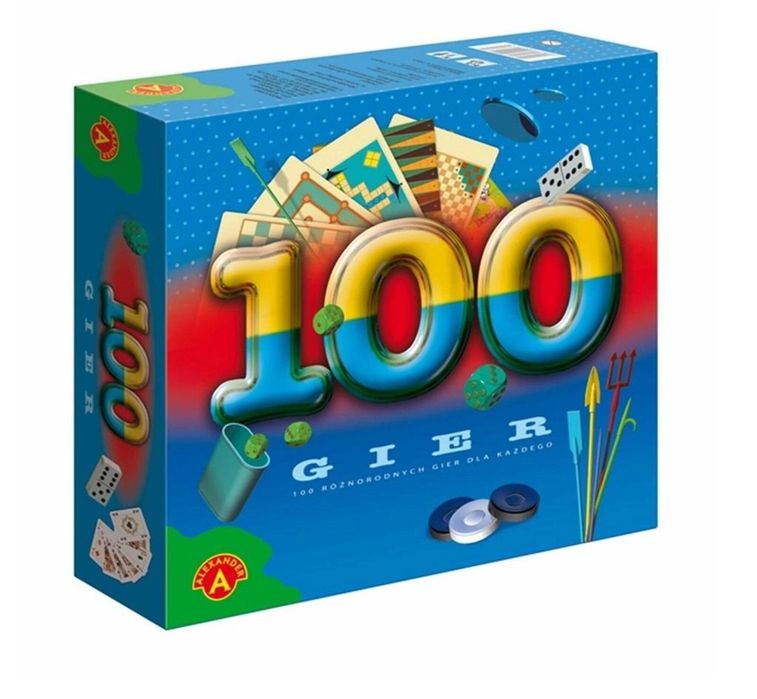 100 gier ALEX Alexander pudełko,305x295x75 mm