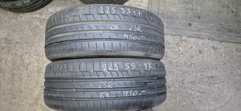 2szt opony letnie Continental _ 225/55/17