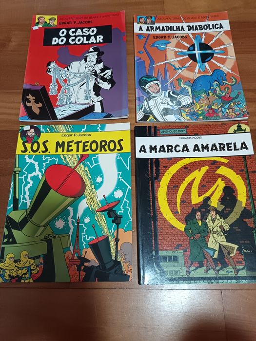 Livros banda desenhada Edgar P. Jacobs