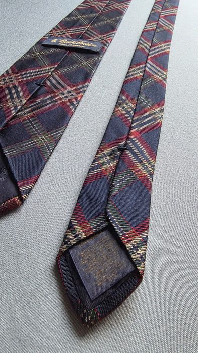 Krawat jedwabny BROOKS BROTHERS