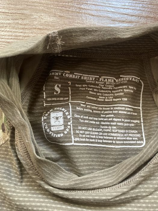бойва сорочка usa combat shirt