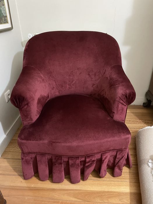 Poltrona senhorinha bordeaux