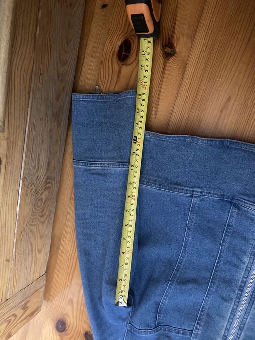 Kurtka jeansowa narzuta xxl Lafei nier