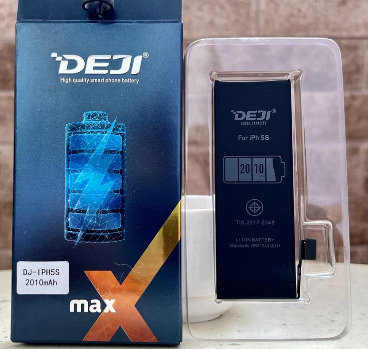 Посилений акумулятор для iPhone 5S 2010 mAh Deji
