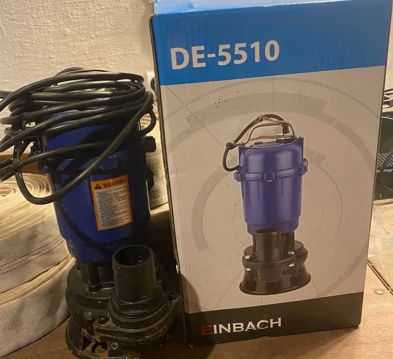 Pompa do brudnej wody z rozdrabniaczem.