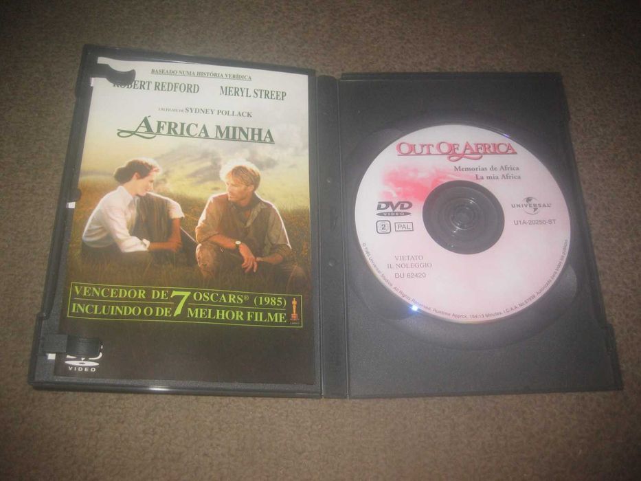 DVD "África Minha" com Robert Redford