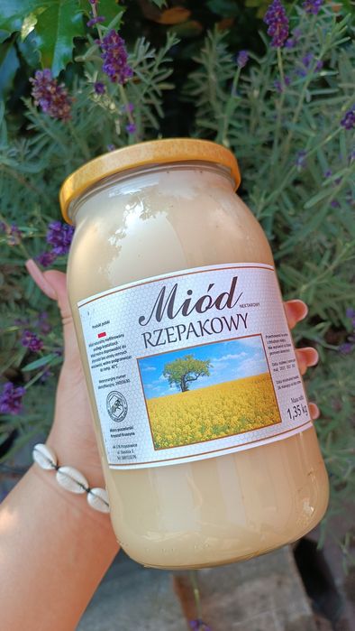 miód pszczeli z własnej pasieki