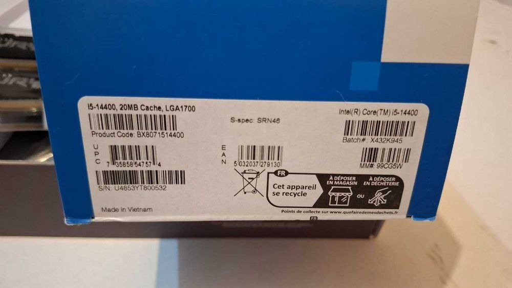 Комплект: Core™ i5 14400 + ASUS PRIME B760M-A D4-CSM + DDR4 16GB