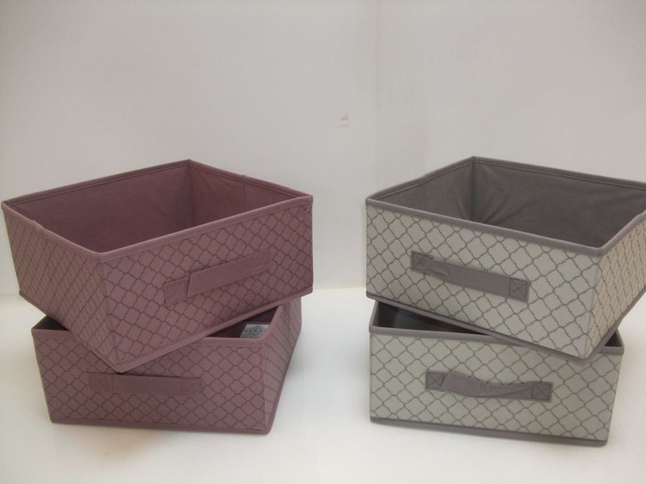 Pojemnik SKŁADANY PUDEŁKO 2 szt do Przechowywania 28x28x13cm ORGANIZER